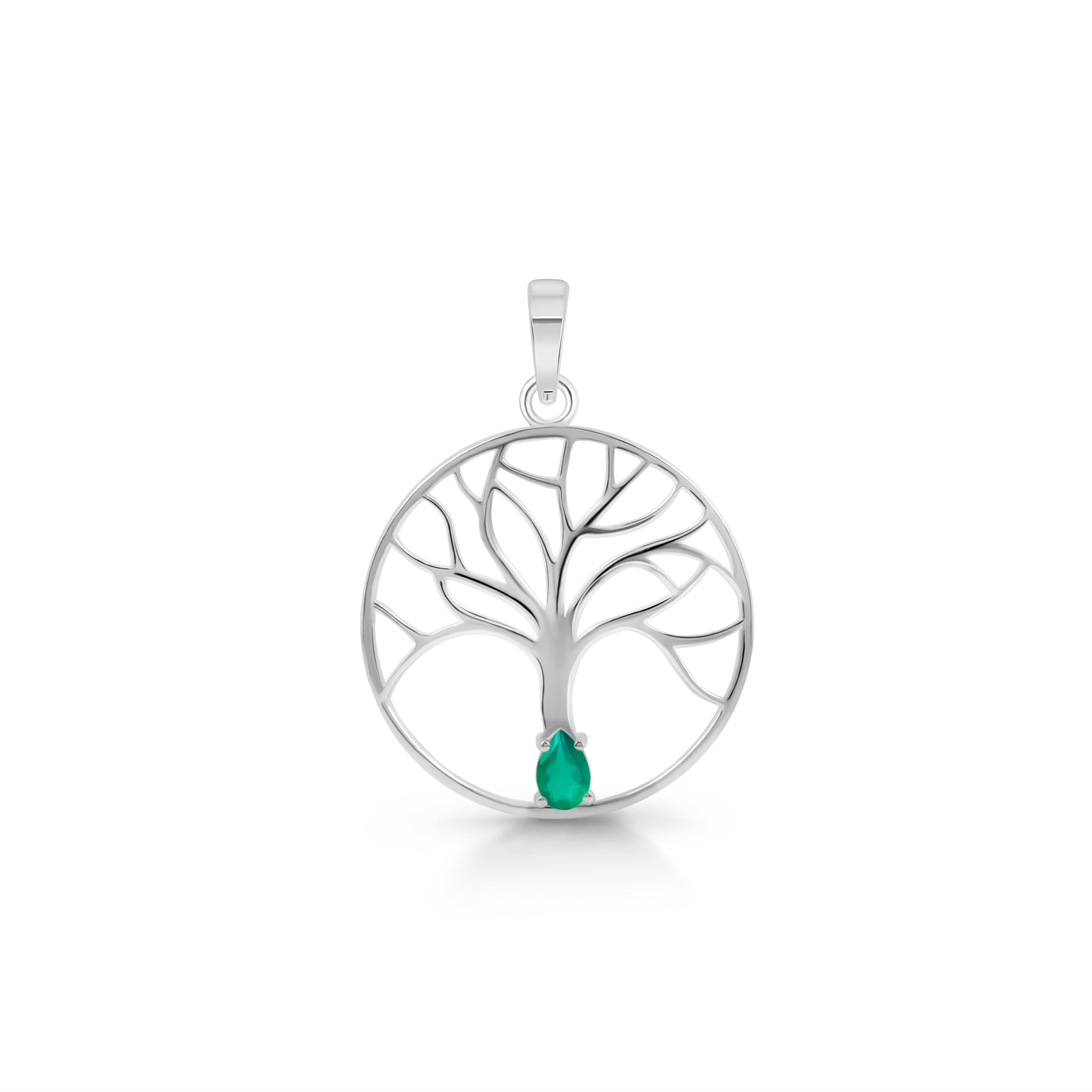Green Onyx Pendant-(GRO-SN-154.)